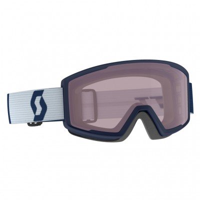 Маска горнолыжная Scott Factor dark blue/light grey/enhancer S2 - фото 31331