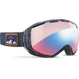 Маска гірськолижна Julbo Ecaille Bleu Zebra Light Red