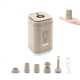 Портативный электрический насос Pacoone 3в1 насос/фонарь/вакууматор Портативный электрический насос Pacoone 3в1 насос/фонарь/вакууматор