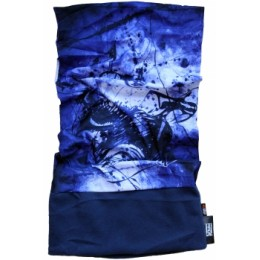 Мультифункціональна пов'язка 4Fun Polartec drakkar blue
