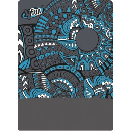 Мультифункціональна пов'язка 4Fun AW Polartec ornament grey
