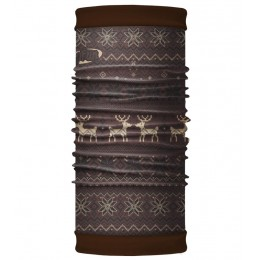 Мультифункціональна пов'язка 4Fun Reversible deer brown
