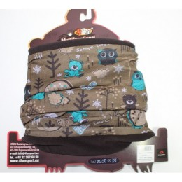 Мультифункціональна пов'язка 4Fun Reversible Kids garden brown