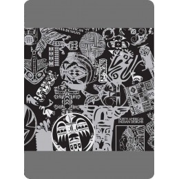 Мультифункціональна пов'язка 4Fun Reversible indian black