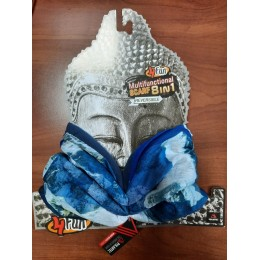 Мультифункціональна пов'язка 4Fun AW Polartec Reversible K2/dark blue