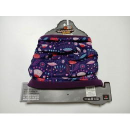 Мультифункціональна пов'язка 4Fun Polartec Reversible paradise purple