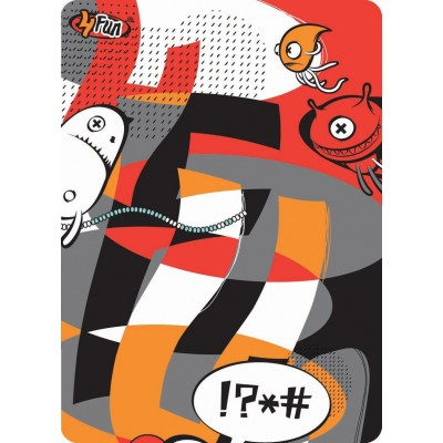 Мультифункциональная повязка 4Fun Free Style Monster Red - фото 11346