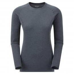 Футболка Montane Female Dart Long Sleeve T-Shirt eclipse blue