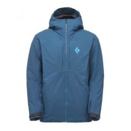 Куртка пуховая горнолыжная мужская Black Diamond M Mission Down Parka Midnight