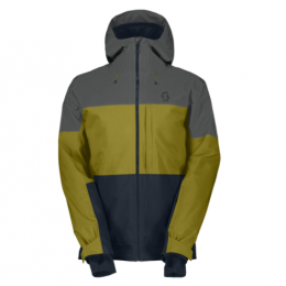 Куртка горнолыжная мужская Scott Ultimate Dryo 10 shadow grey/meadow green