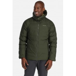 Чоловіча пухова куртка Rab Valiance Waterproof Down Jkt army
