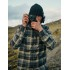 Рубашка мужская Fjallraven Singi Heavy Flannel Shirt dark navy/buckwheat brown