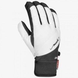 Перчатки горнолыжные Reusch Fiona R-Tex XT white-black