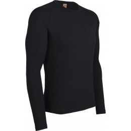 Термобілизна чоловіча футболка Icebreaker Oasis Crewe Men 200 black