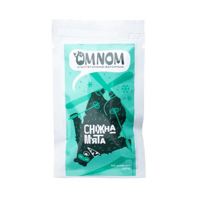 Батончик Їdlo "ОМ-НОМ" м'ята-фінік - фото 18185 Батончик Їdlo "ОМ-НОМ" м'ята-фінік - фото 18185