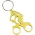 Брелок-відкривачка Munkees Biker 3527 yellow