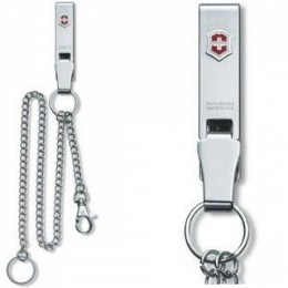 Карабін на ремінь Victorinox 4.1860 c двома ланцюжками Карабін на ремінь Victorinox 4.1860 c двома ланцюжками