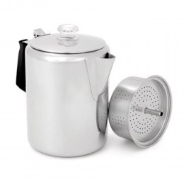 Кофеварка GSI Outdoors Glacier Stainless 6 cup perc Кофеварка GSI Outdoors Glacier Stainless 6 cup perc