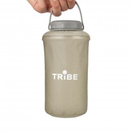 Бутылка мягкая Tribe Soft Bottle 1л TPU T-FE-0023 grey Бутылка мягкая Tribe Soft Bottle 1л TPU T-FE-0023 grey