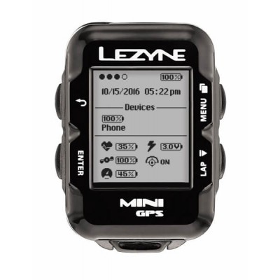 Велокомпьютер Lezyne MINI GPS HRSC LOADED - фото 16752