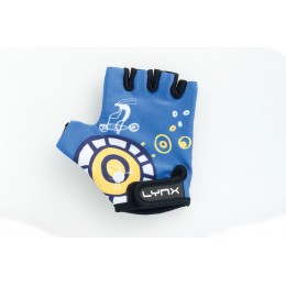 Велоперчатки Lynx Kids blue
