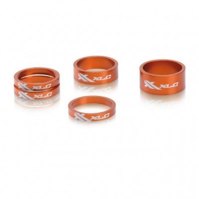 Проставочные кольца, XLC AS-A02, 1 1/8", оранжевые - фото 12999