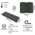 Сидушка складная Tribe Seat Mat T-BD-0003 green