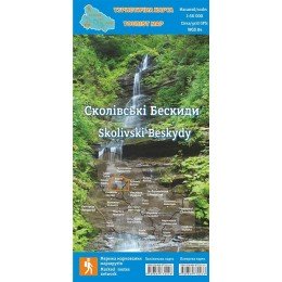 Карта Сколівські Бескиди