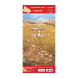 Карта туристическая "Боржава"