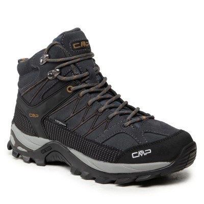 Ботинки мужские CMP Rigel Mid Trekking Shoes WP antracite-arabica - фото 26559