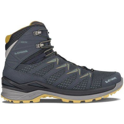 Ботинки мужские LOWA Innox Pro GTX MID steel blue-mustard - фото 28363
