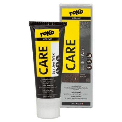 Воск для обуви Toko Leather Wax Transparent silicone 75ml - фото 8938
