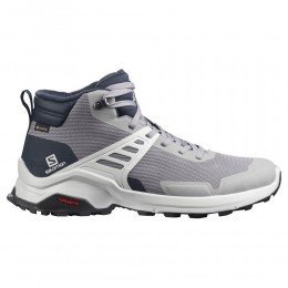 Ботинки мужские Salomon X Raise Mid GTX frost gray/lunar