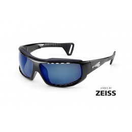 Очки солнцезащитные LIP Sunglasses Typhoon PA Polarized Zeiss Tri-Pel Gun blue lenses black/black