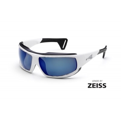 Очки солнцезащитные LIP Sunglasses Typhoon PA Polarized Zeiss Tri-Pel Gun blue lenses white/black - фото 25762