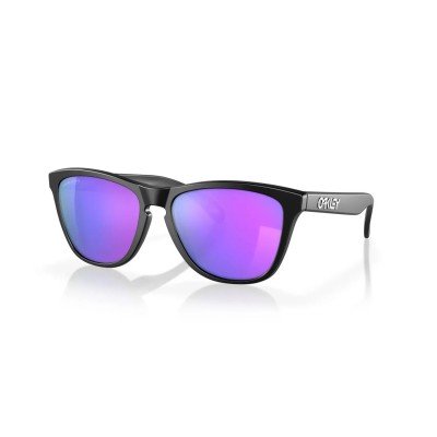 Солнцезащитные очки Oakley Frogskins Matte Black Prizm Violet - фото 31638