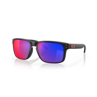 Сонцезахисні окуляри Oakley Holbrook Matte Black/Positive Red Iridium 91023655 - фото 30410