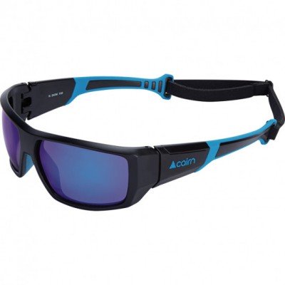 Очки солнцезащитные Cairn Skim Polarized 3 mat black-azure - фото 21043