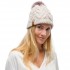 Шапка Buff Knitted & Fleece Band Hat Caryn cru