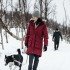 Шапка Fjallraven Directional Rib Beanie Dark Navy