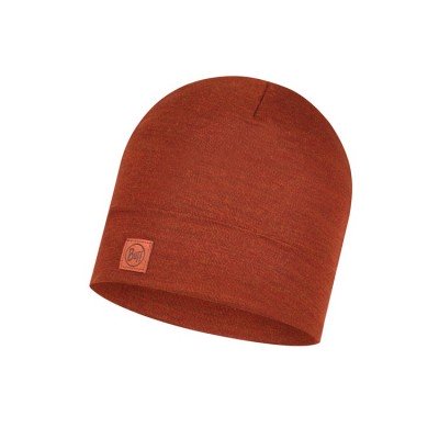 Шапка Buff Heavyweight Merino Wool Loose Hat solid senna - фото 26704