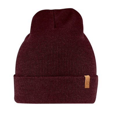 Шапка Fjallraven Classic Knit Hat dark garnet - фото 27039