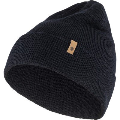 Шапка Fjallraven Classic Knit Hat dark navy - фото 27167
