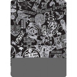 Мультифункциональная повязка 4FUN AW Polartec17 indian black ﻿