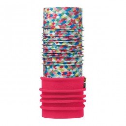 Баф 113399.555.10.00 Junior Polar Buff® Pierrot multi/pink fluor Баф 113399.555.10.00 Junior Polar Buff® Pierrot multi/pink fluor