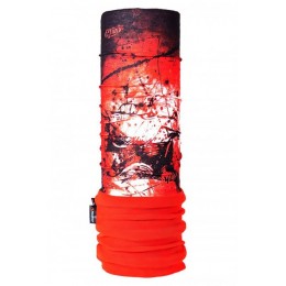 Мультифункціональна пов'язка 4Fun AW Polartec drakar red