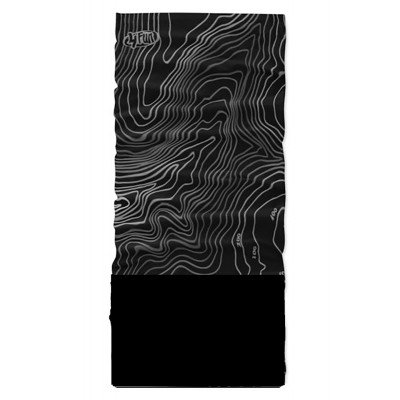 Мультифункциональная повязка 4Fun AW Polartec levels black/black - фото 23845