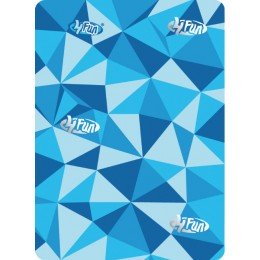 Мультифункциональная повязка 4Fun Reflective Mosaic blue
