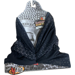 Мультифункциональная повязка 4Fun AW Polartec Reversible shadow black/grey