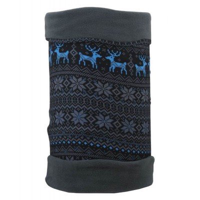 Мультифункциональная повязка 4Fun Reversible deer blue - фото 17011